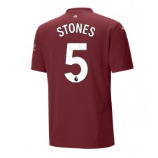 Manchester City John Stones #5 Tredje Tröja 2024-25 Korta ärmar